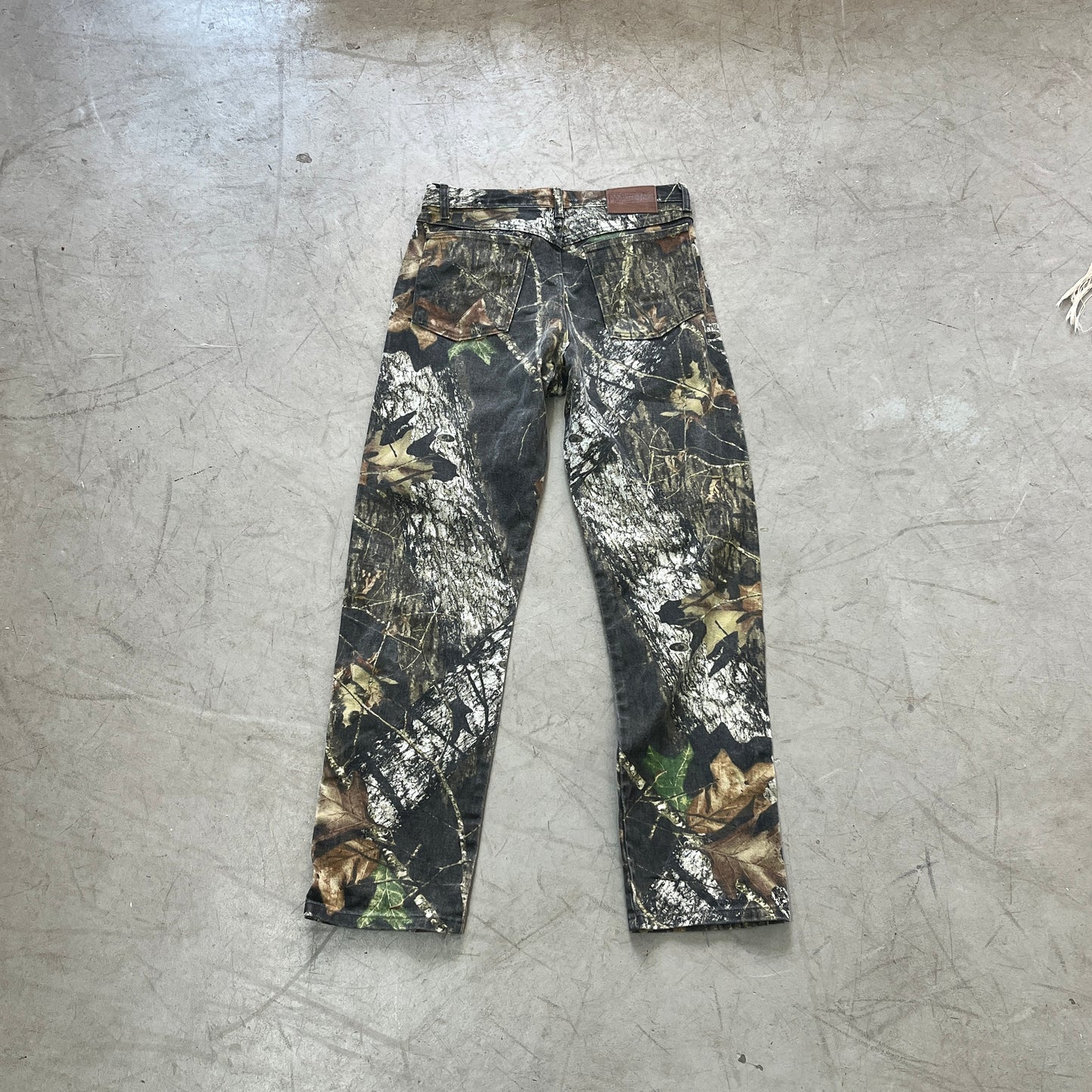 WRANGLER TREE CAMO DENIM