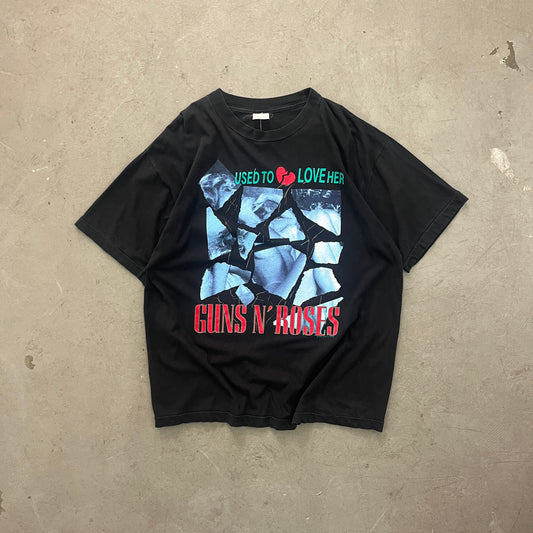 GUNS N ROSES USED TO LOVE HER BUT... 1989 [XL]