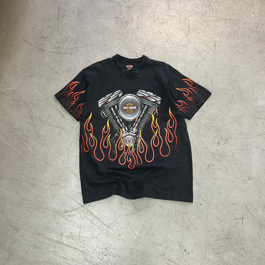 HARLEY DAVIDSON FLAMES 90s [XXL]