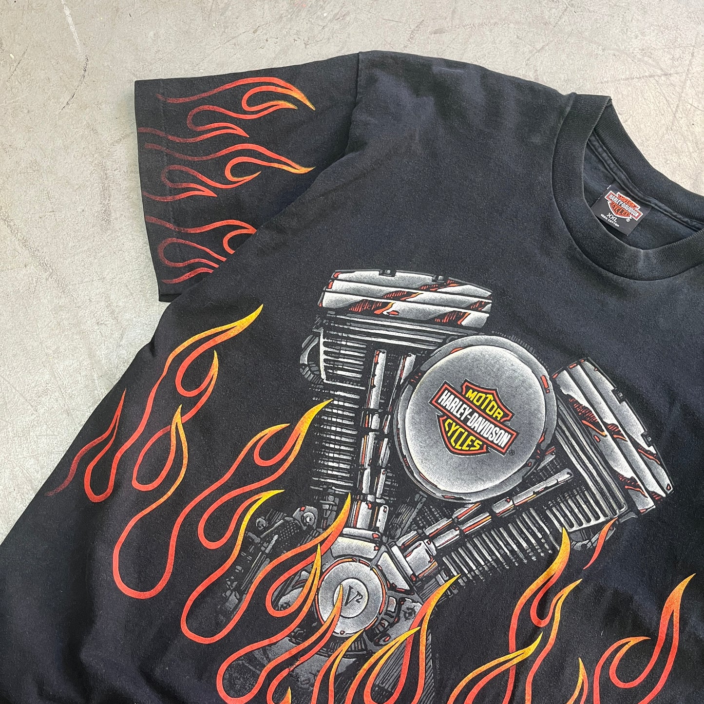HARLEY DAVIDSON FLAMES 90s [XXL]