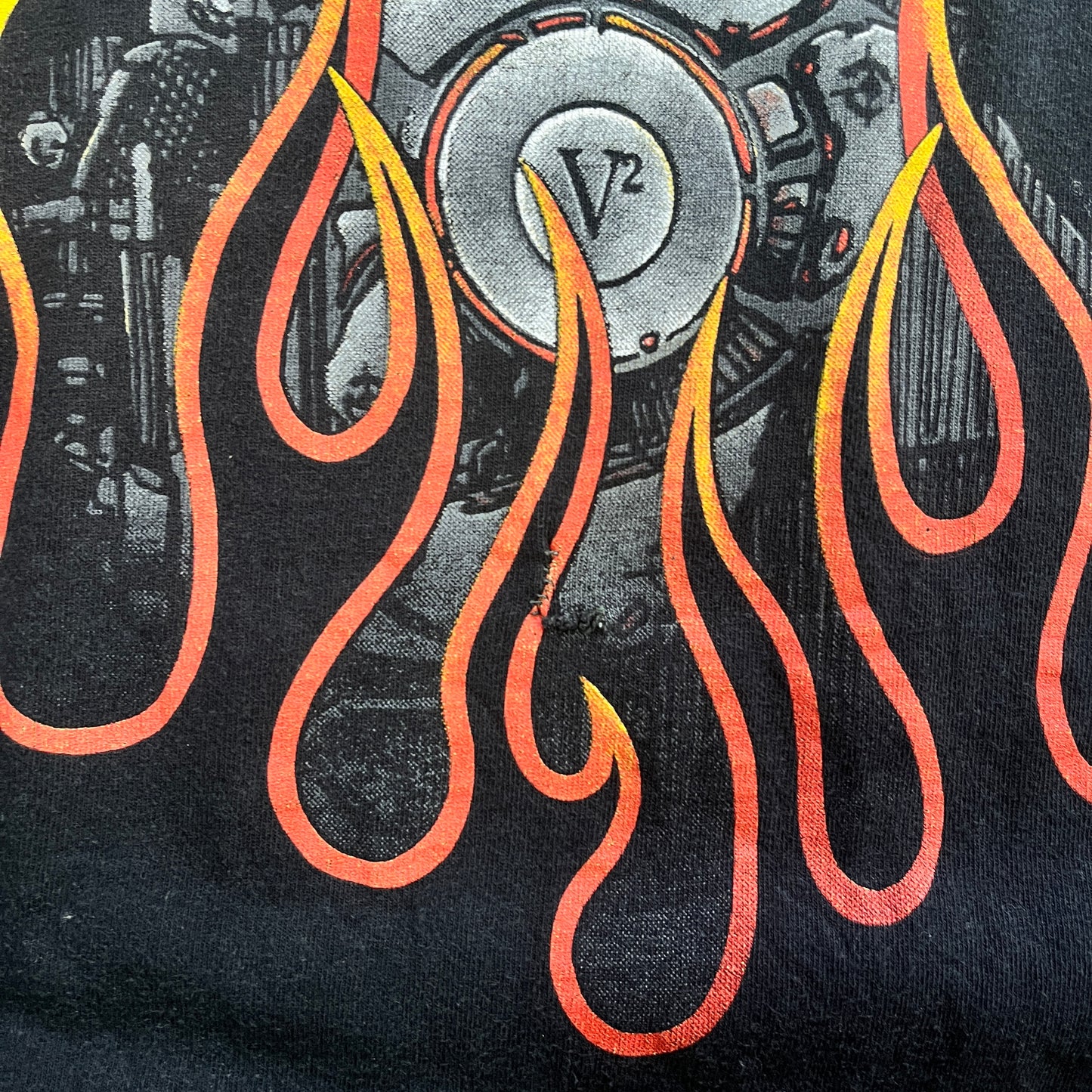 HARLEY DAVIDSON FLAMES 90s [XXL]