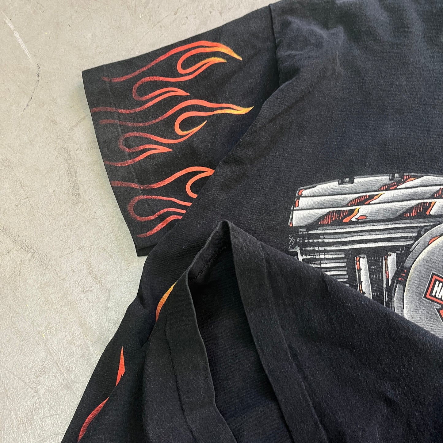 HARLEY DAVIDSON FLAMES 90s [XXL]