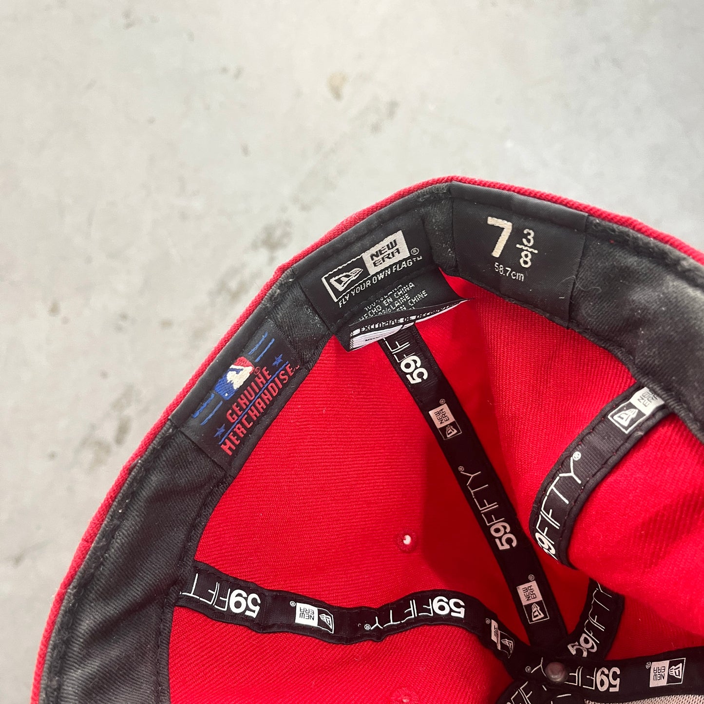 NEW ERA LA FITTED [7 3/8]