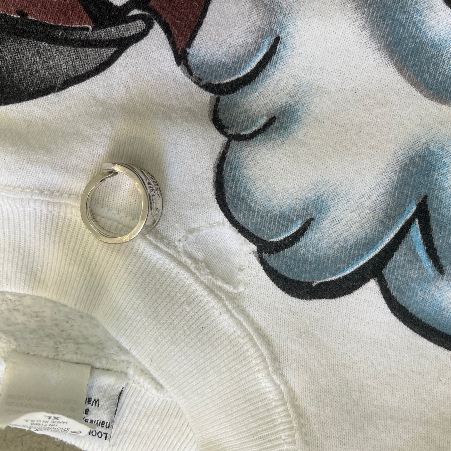 LOONEY TUNES BIKER TAZ [L]