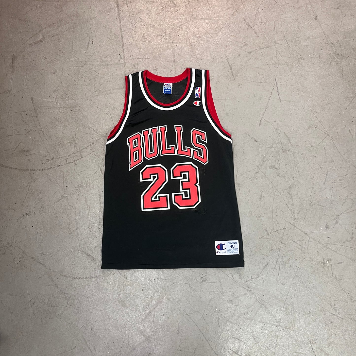 CHAMPION CHICAGO BULL MICHEAL JORDAN #23 LATES 90s [M]