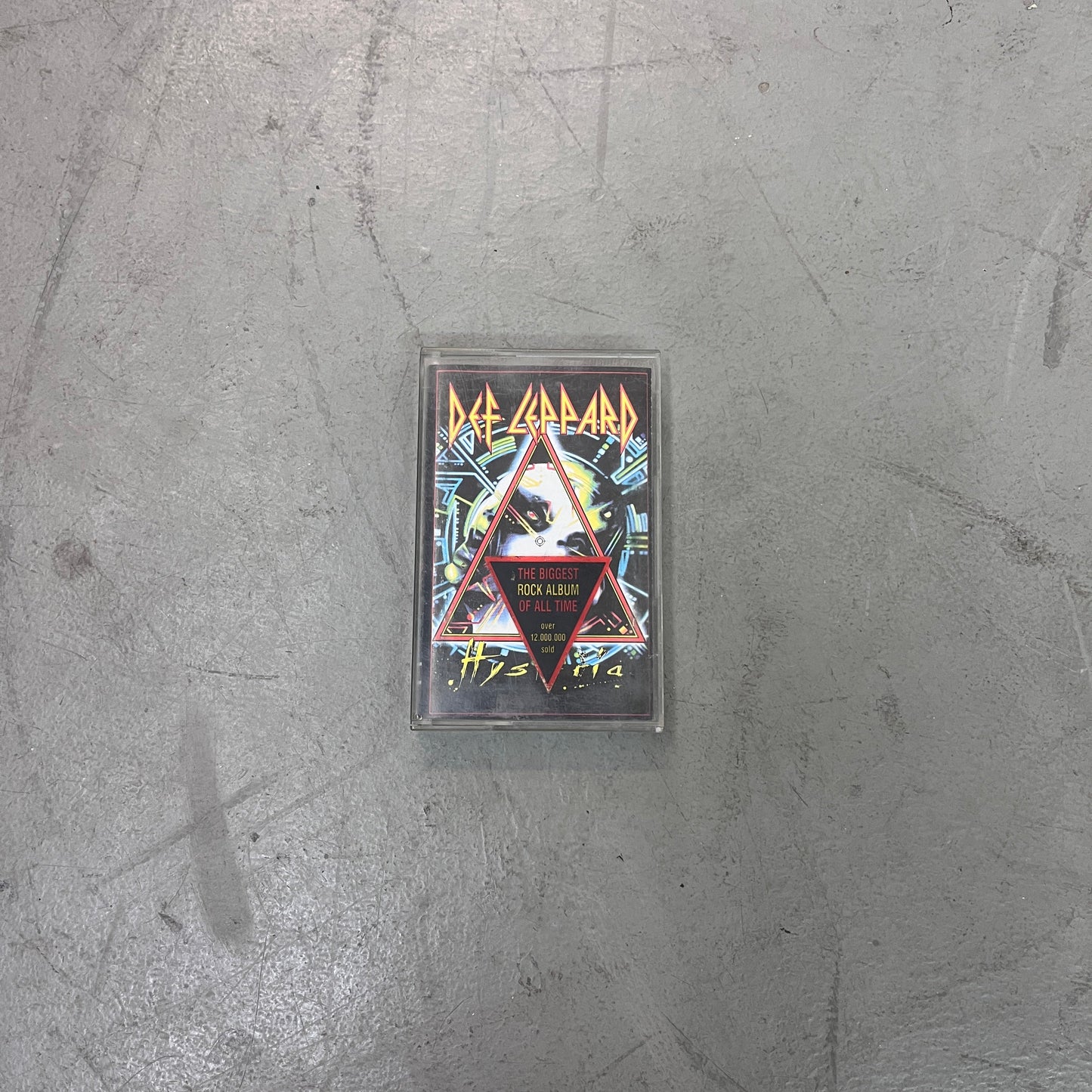DEF LEPPARD HYSTERIA 1987 CASSETTE