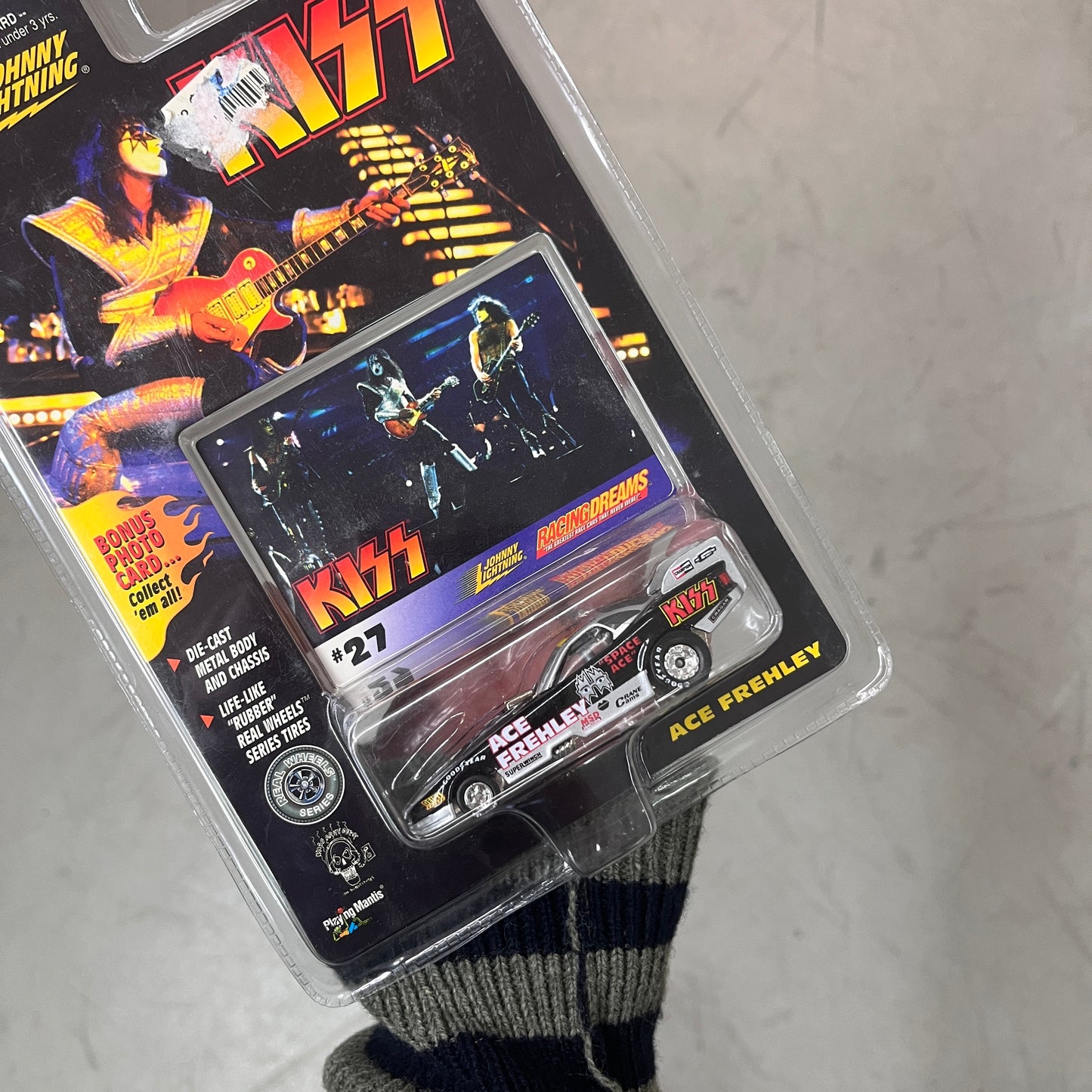 KISS JOHNNY LIGHTNING DIECAST CAR COLLECTIBLE