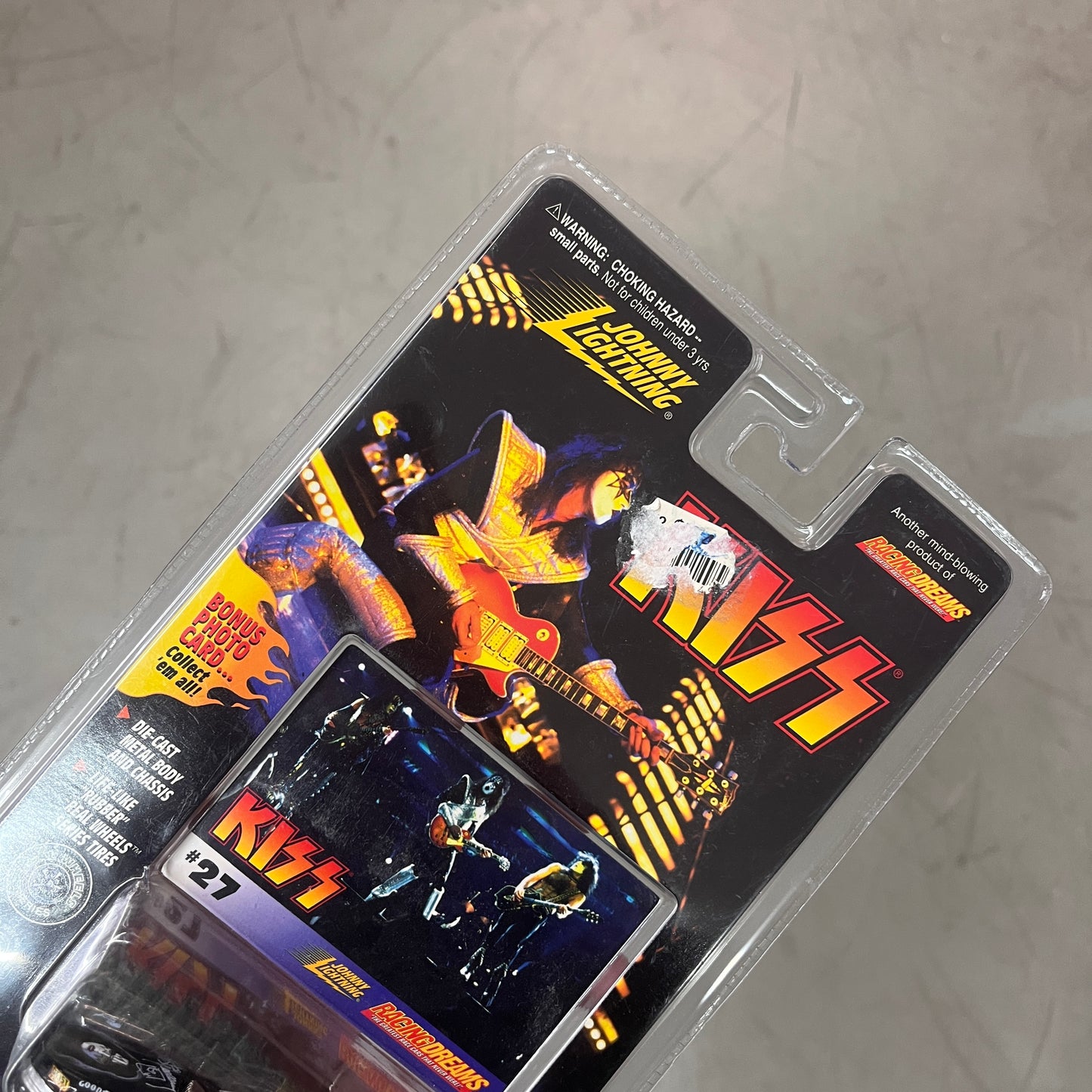 KISS JOHNNY LIGHTNING DIECAST CAR COLLECTIBLE
